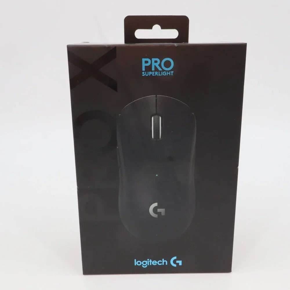 Logitech G‎ Pro X Superlight Wireless Gaming Mouse Black Ultra-Lightweight 63g